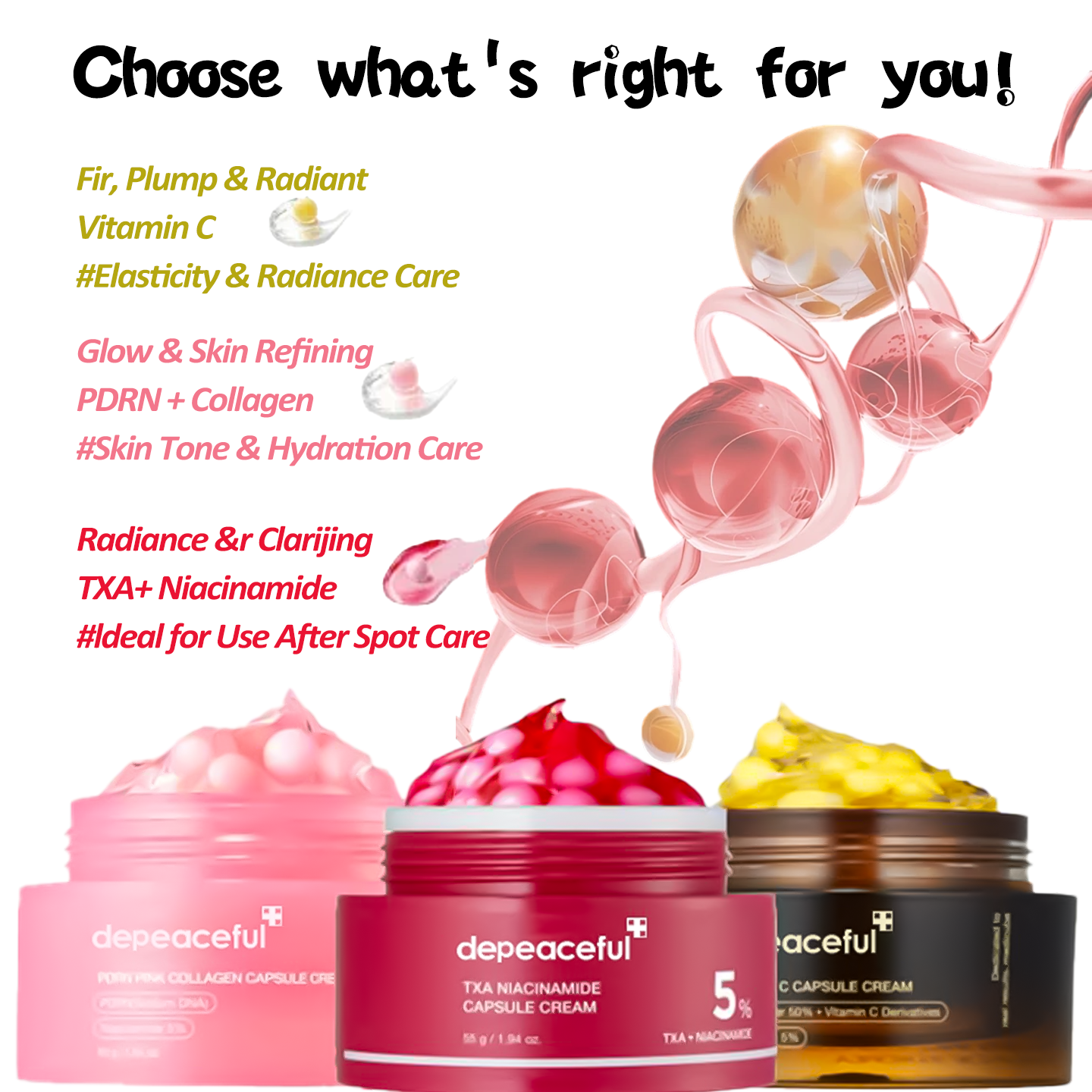 🔥Final 3 hours 75% OFF:🌸Mix & Match Boba Cream Set