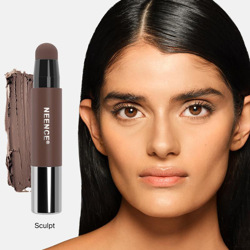 Last Day 70%OFF🔥 ContourCraft Shaping Stick & Sculpt Brush – 9 Shade Precision Set