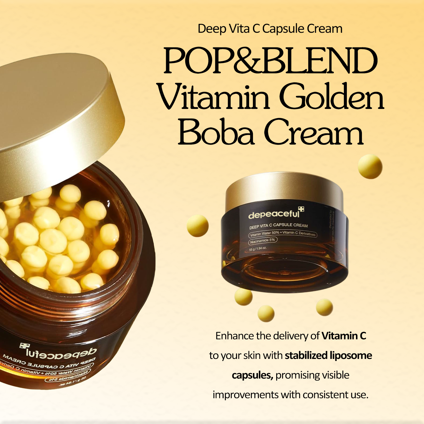 🔥Final 3 hours 75% OFF:🌸Mix & Match Boba Cream Set