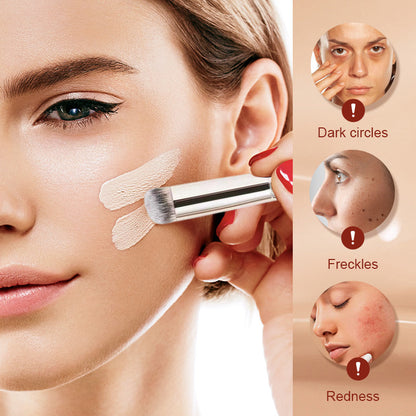 🔥Last Day 70% Off - Undereye Corrector Concealer-Free Brush💜