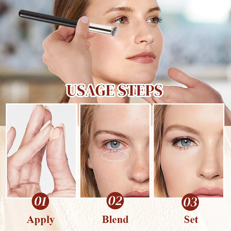 🔥Last Day 70% Off - Undereye Corrector Concealer-Free Brush💜