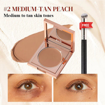 🔥Last Day 70% Off - Undereye Corrector Concealer-Free Brush💜