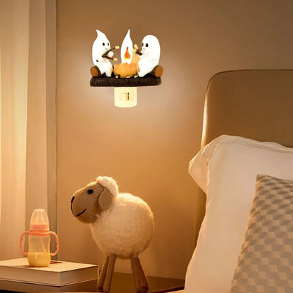 Halloween Ghost Campfire Nightlight