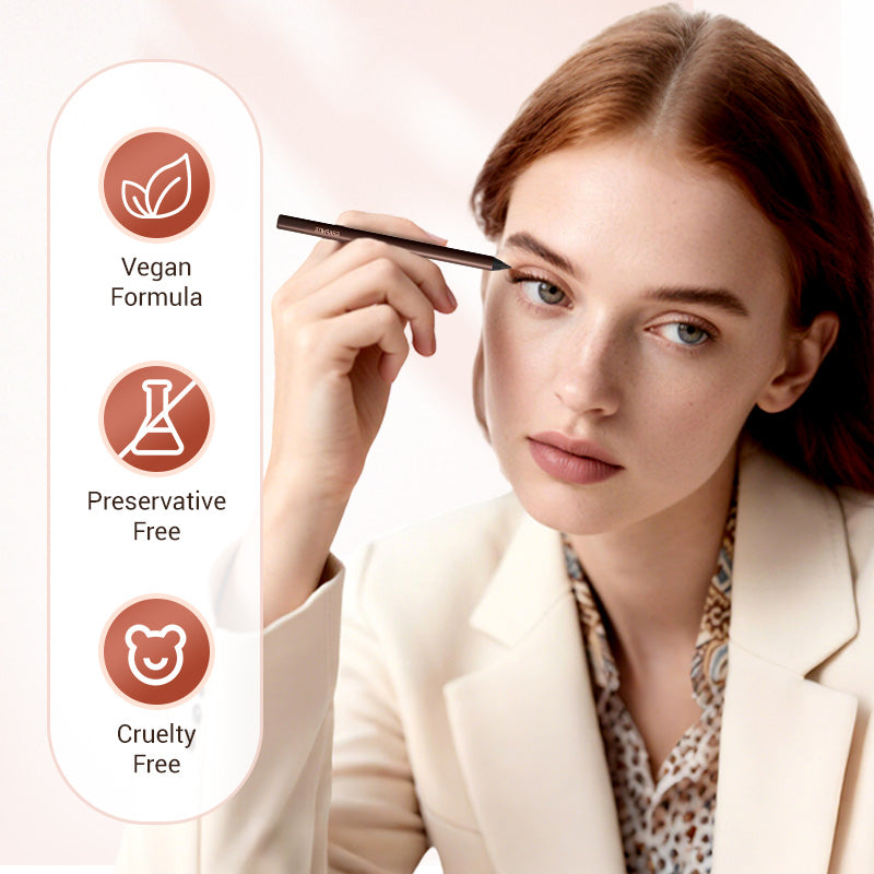 LAST DAY: BUY 1 GET 1 FREE✨24HR Waterproof Eyeliner Duo Sharpenable Eye Pencil🧡