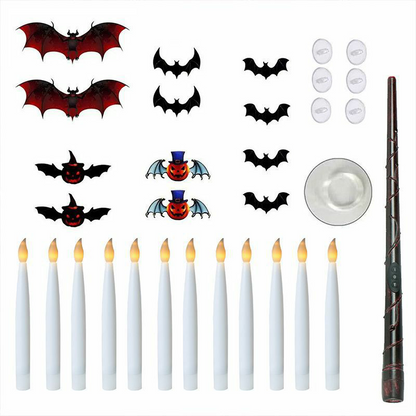 Halloween Early Bird Special! 🎃 Price goes back to normal in 3 days! 👻🎃Flameless Candles with Magic Wand Remote for Halloween Decor