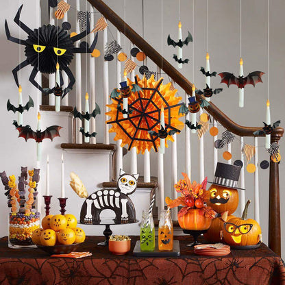 Halloween Early Bird Special! 🎃 Price goes back to normal in 3 days! 👻🎃Flameless Candles with Magic Wand Remote for Halloween Decor