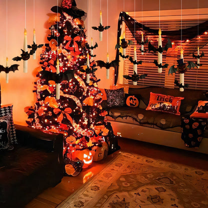 Halloween Early Bird Special! 🎃 Price goes back to normal in 3 days! 👻🎃Flameless Candles with Magic Wand Remote for Halloween Decor