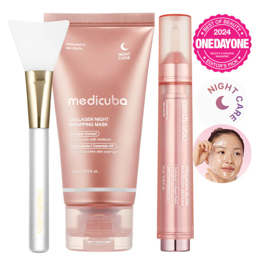 🔥Last Day 70% Off-Milky Glow Lock Collagen Duo l Wrapping Mask (20-Min Use) + Booster Milk Serum